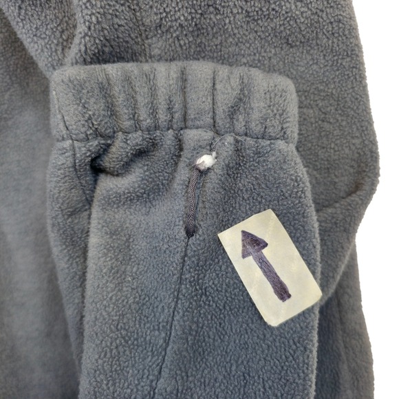 Columbia Interchange Fleece Jacket Gray Full Zip Warm Outdoor Small Retro - Picture 7 of 9